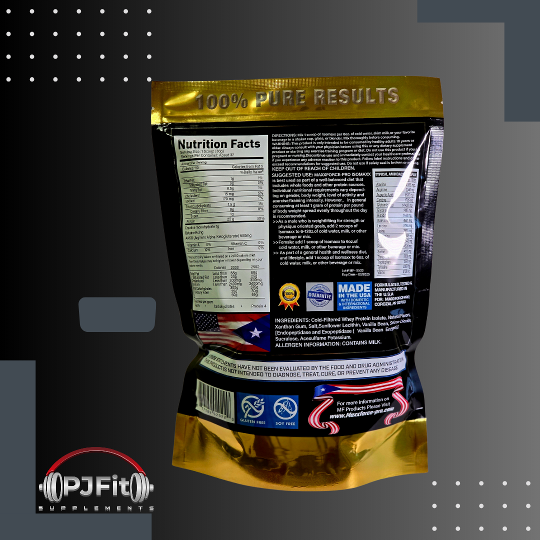 Isomaxx Anabolic Protein