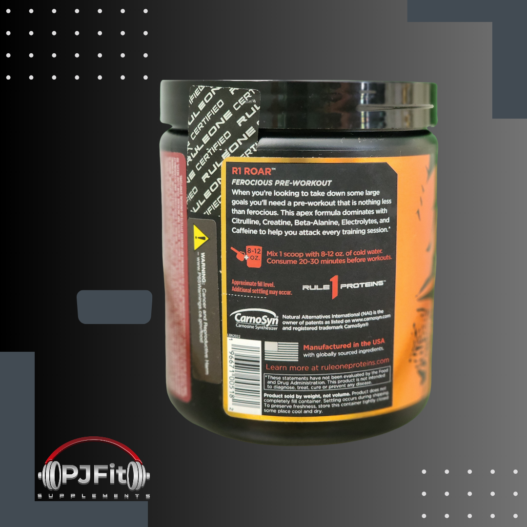 R1 Roar Ferocius Pre-workout