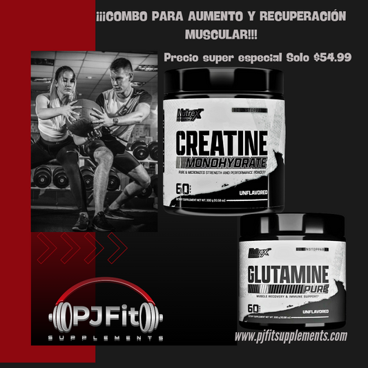 ¡¡¡Combo Para Aumentó y Recuperación Muscular!!!