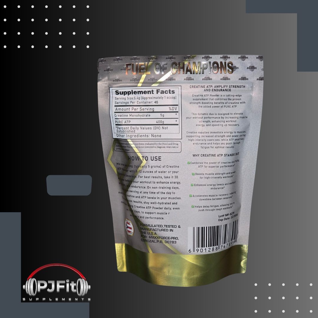 Creatina Pura Monohydrata Con ATP